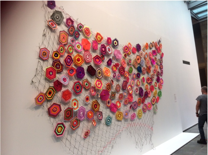 Image of God's eye installation in National Gallery of Victoria